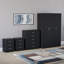 Tayce 4 Piece Bedroom Set (3 Drawer Bedside Chest X2, 5 Drawer Chest, 3 Door Wardrobe)-965680679