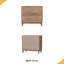 Buffet 31,5 pouces à conception géométrique, armoire décorative avec 2 portes et tablettes réglables, armoire décorative en bois avec espace de rangement