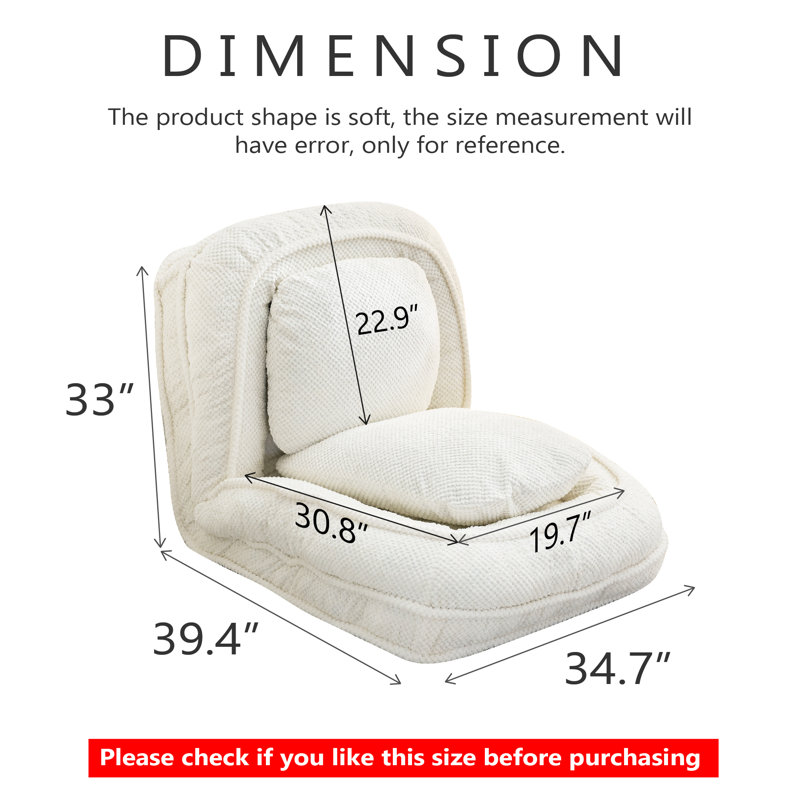 Fauteuil à billes et méridienne en polyester, Gris