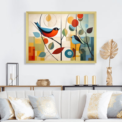 Décoration murale verte Mid Century Mod Nature III - abstrait Mid-Century