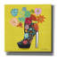 Art mural épique Graffiti «Love Shoes 2 Bright» par Farida Zaman, 26 po x 26 po-80318102