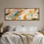 Framed Canvas Wall Art - Warm Abstract Flowing Shapes in Earth Tones - 16"x24", 24"x36"-128706104-128706105