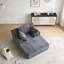 Chaise rembourrée moderne en velours côtelé pour l'intérieur-268992260