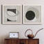 Moderniste Neutre III, ensemble de 2 reproductions d'art sur toile encadrées-1143163463-1143163462