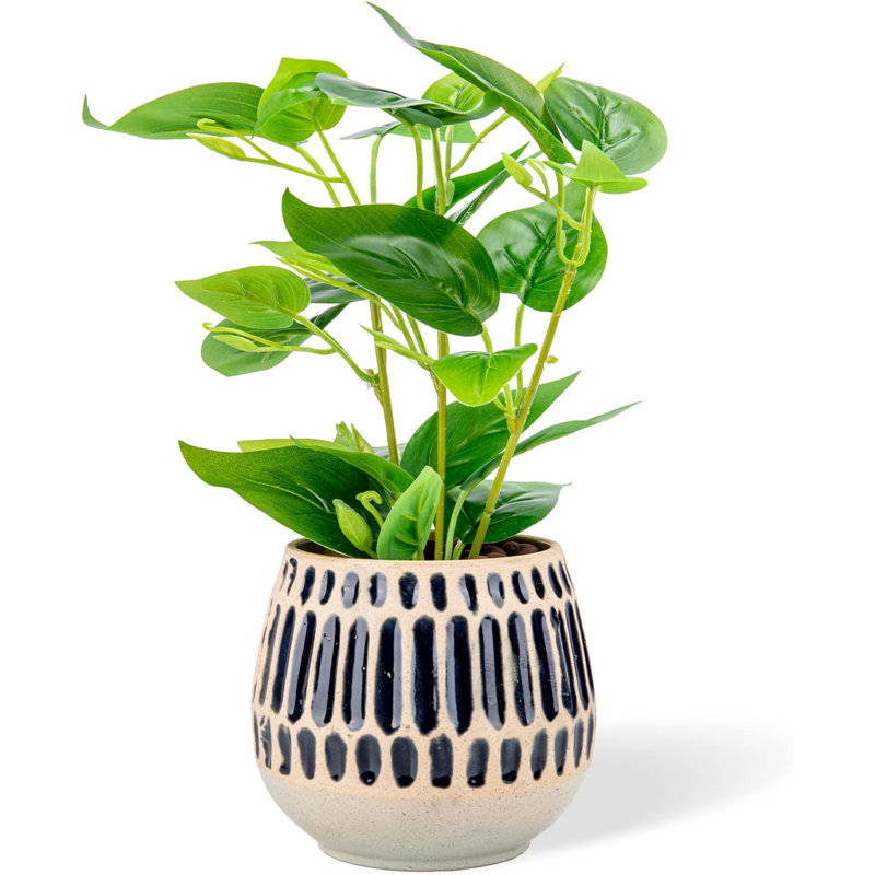 4" Mid-century Ceramic Planter