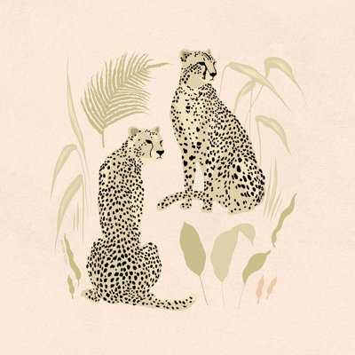 «Aguirre Cheetahs», impression sur toile tendue