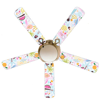52 - Ventilateur de plafond à 5 pales