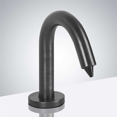 ​The BathSelect Goose Neck Contemporary Antique Bronze Commercial Touchless
