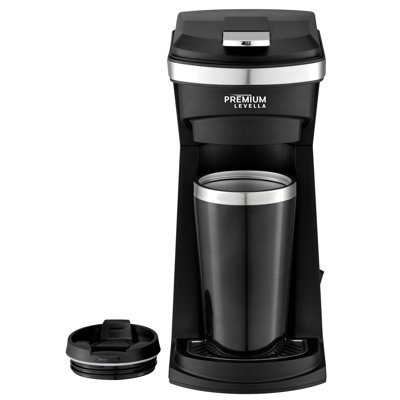 Cafetière à touche unique de qualité supérieure avec 14 oz. Tasse de voyage