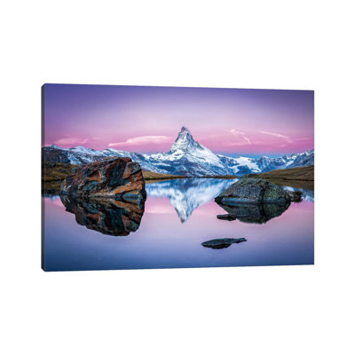 " Stellisee And Matterhorn In Winter " by Jan Becke