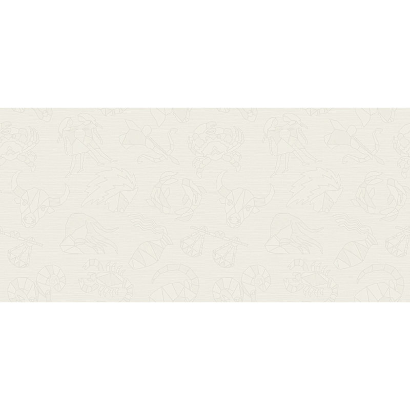 Rouleau double 4 constellations Missoni, Blanc