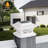 Low Voltage Solar Powered Integrated LED Fence Post Cap Light 5 In. X 5 In. with Base Adapter Included Pack