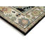 Tapis noir en laine noué à la main 8 pi 6 po x 11 pi 11 po Oushak