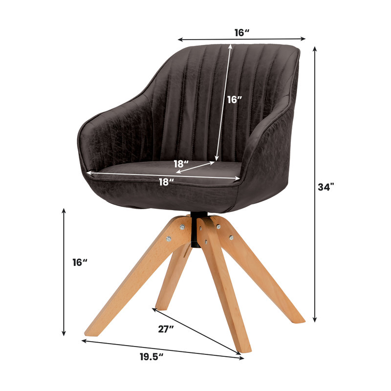 Fauteuil de 27 po de largeur