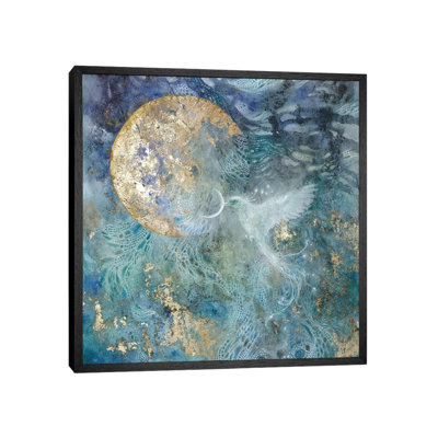 Slivers Of The Moon II by Stephanie Law - Painting on Canvas