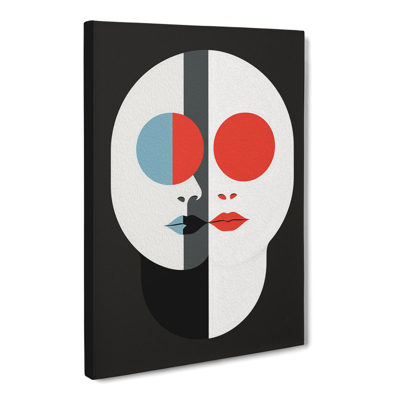 Gemini Zodiac Minimalism - Wrapped Canvas, 60cm H x 40cm W x 3cm D