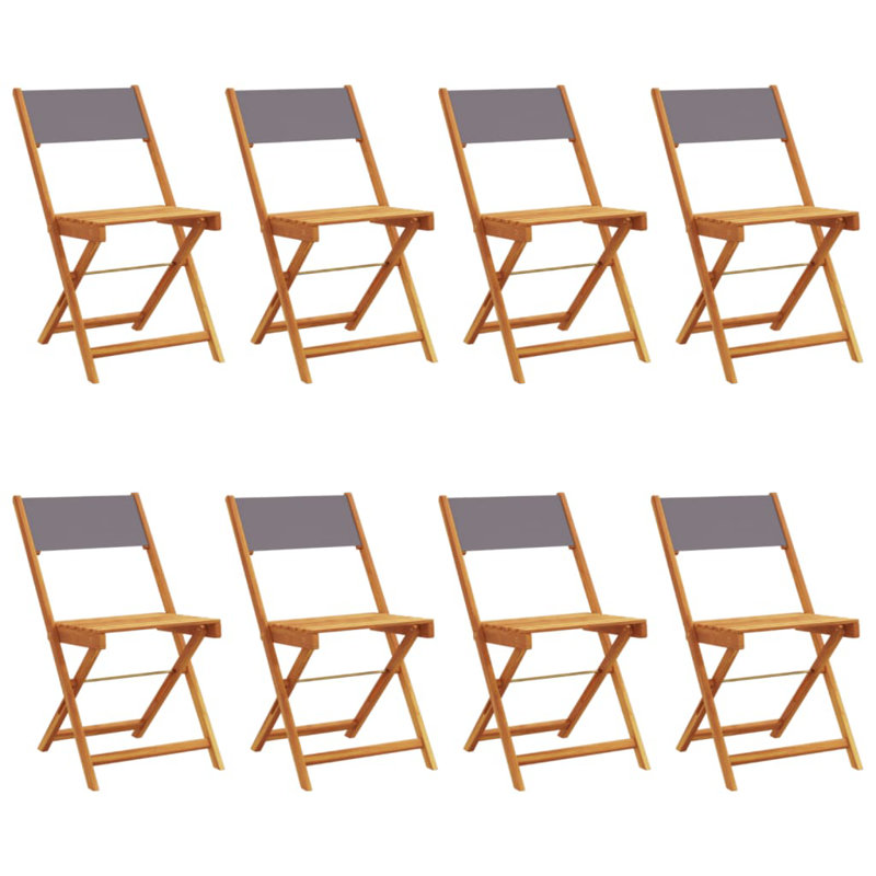 Cynda Patio Dining Accent Chair, Anthracite