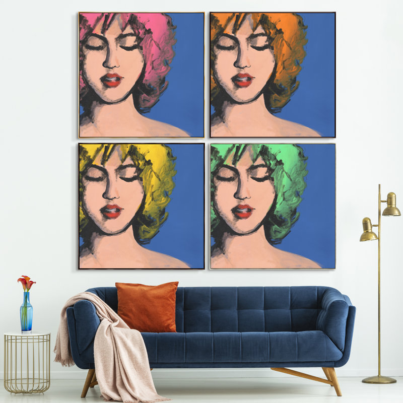 Bubble Pop I Print by Rick Blue, 41.5" H x 41.5" W, Image Gel Brush, Pink