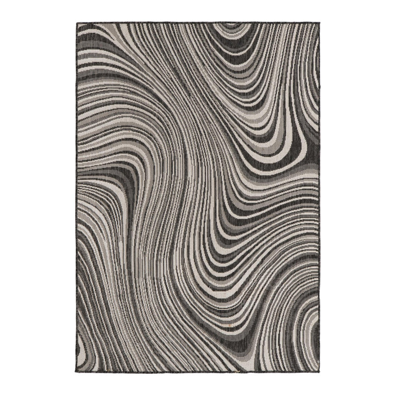 Tapis intérieur / extérieur Albans Charocal, Rectangle 4 pi 1 po x 6 pi 1 po
