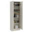 Armoire de rangement Pipestone, double porte, finition perle-1441309269