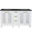Ensemble de meuble-lavabo double 61 "avec miroir Schreck-1157223988-1157223990