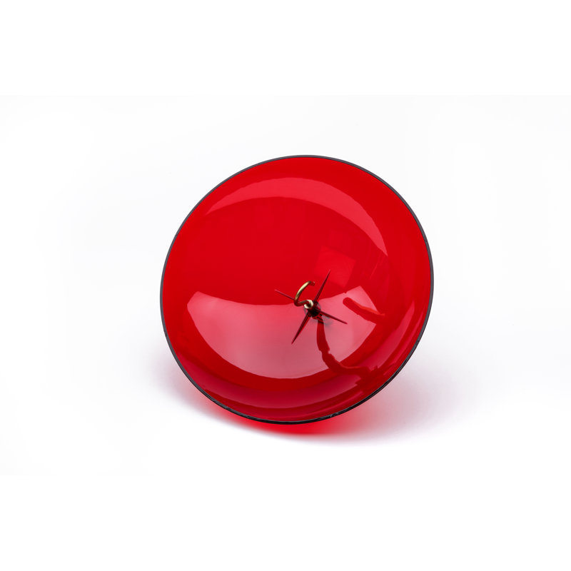 Birds Choice 10" Collection Protective Dome Cover for Hanging Bird Feeders, Red