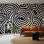 Murale Concentric Cercles