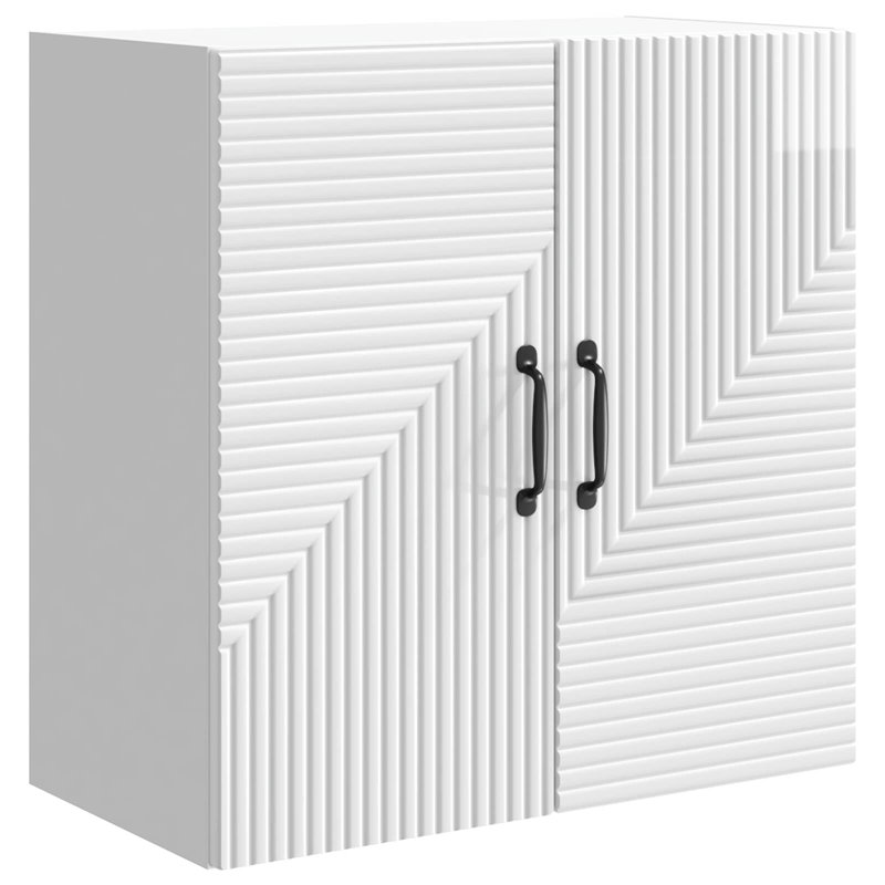 Rectangle Accent Chest, High Gloss White