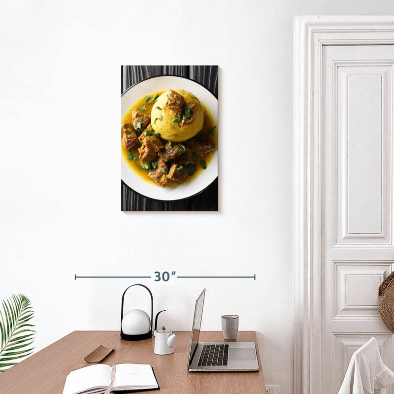 Yarlin Puerto Rican Mofongo, 24" H x 16" W