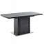 Table de salle à manger moderne carrée avec pieds de rangement et base en métal-874631324