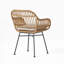 Chaise de patio avec coussin