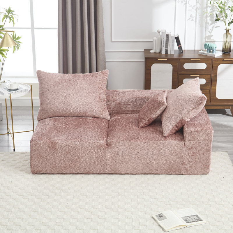 Tissu doux et lisse en chenille pour une utilisation quotidienne deux avec un style délicat, Rose