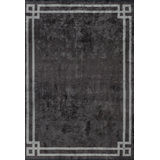 Rapture Gray No Pattern and Not Solid Color Luxury Area Rug