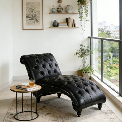 Chaise longue rembourrée Danilyn