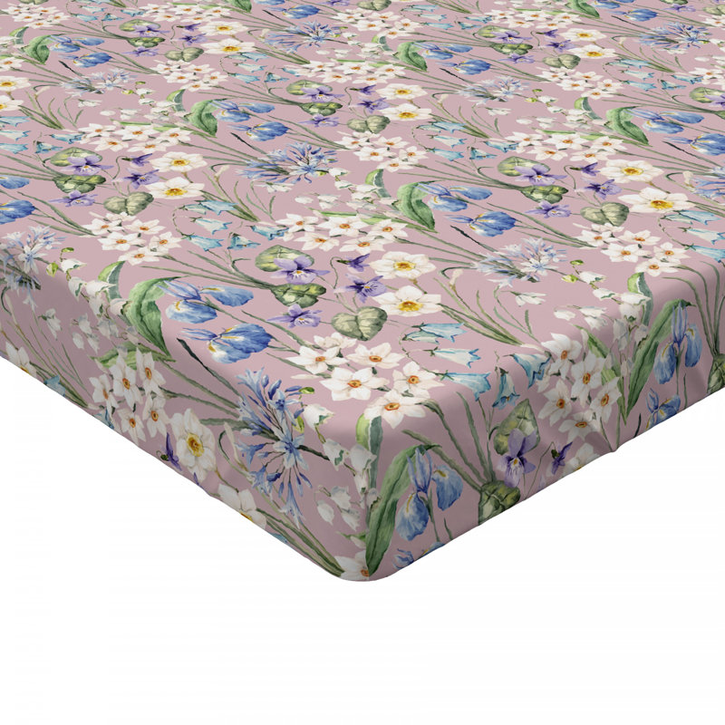 Drap-housse à fleur spring, Drap-housse grand