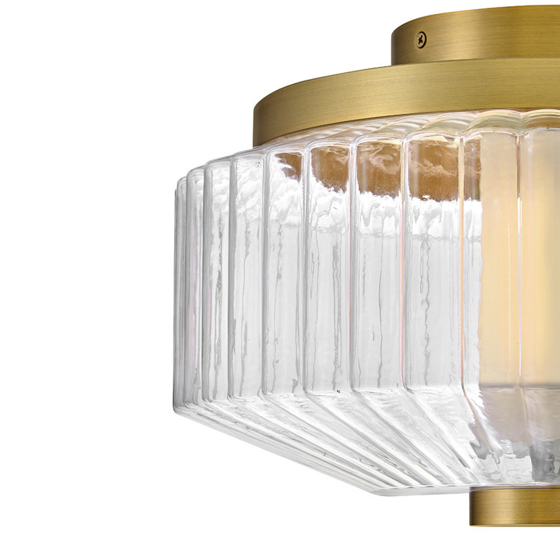 Reign LED Flush Mount, Bronze