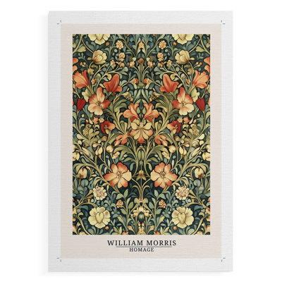 Imprimé de toile de la série CMV de William Morris - impression seulement - non encadré