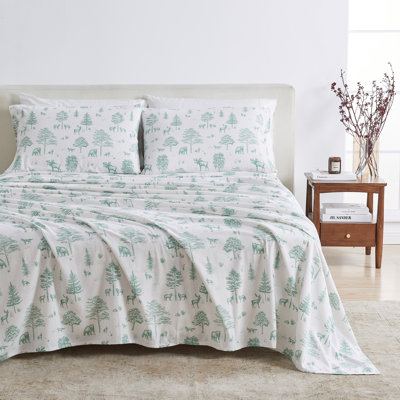 100% Turkish Cotton Winter Flannel Sheet Set