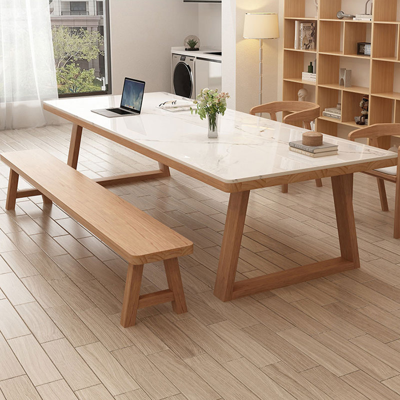Blanc + bureau Burwood, H 29,53 po x l 70,87 po x P 31,5 po