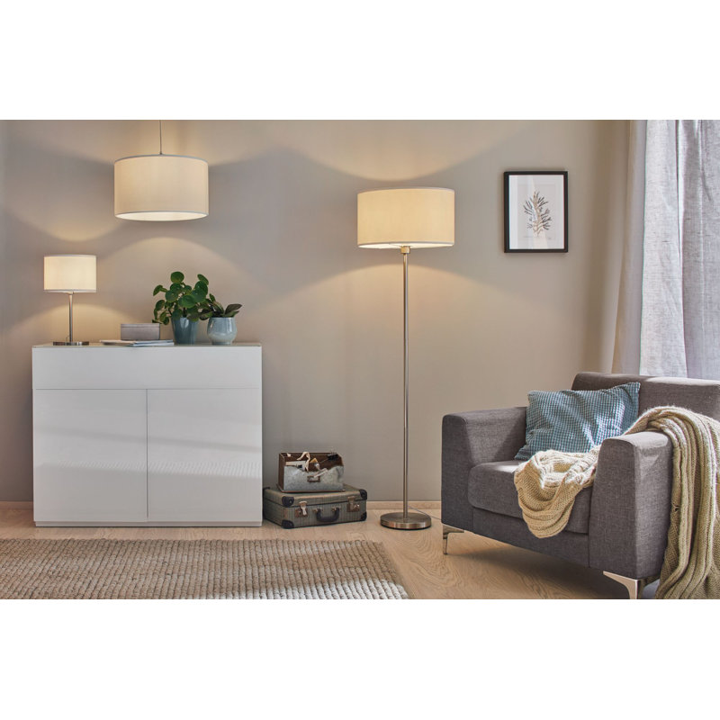 Veronica 160cm Chrome Traditional Floor Lamp