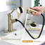 Robinet de salle de bain extractible, robinet de lavabo monotrou avec 3 modes de pulvérisation-102528289