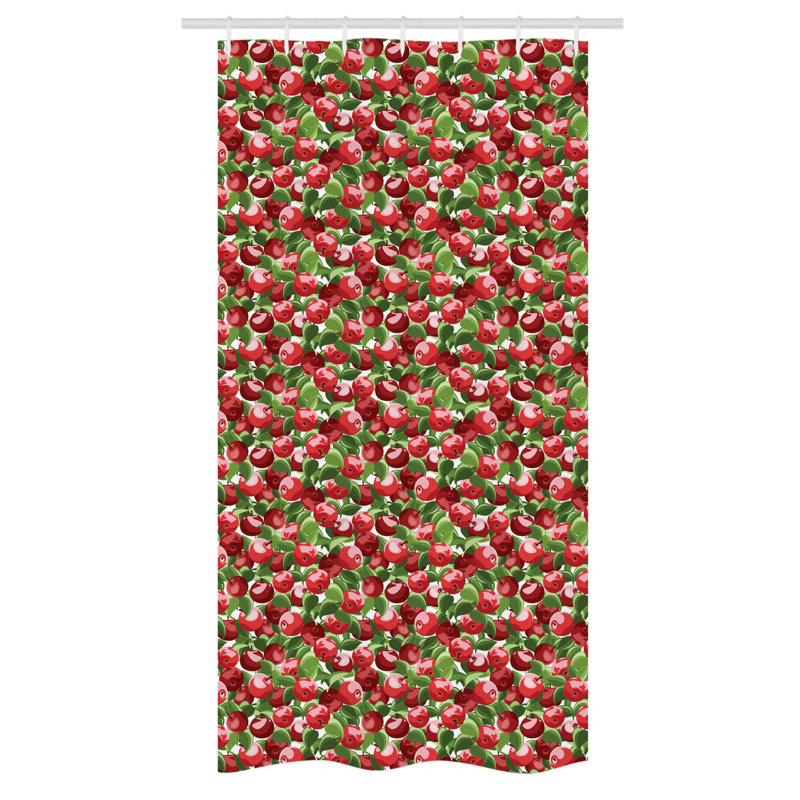 Shower Curtain with Hooks Included, 72" H x 36" W