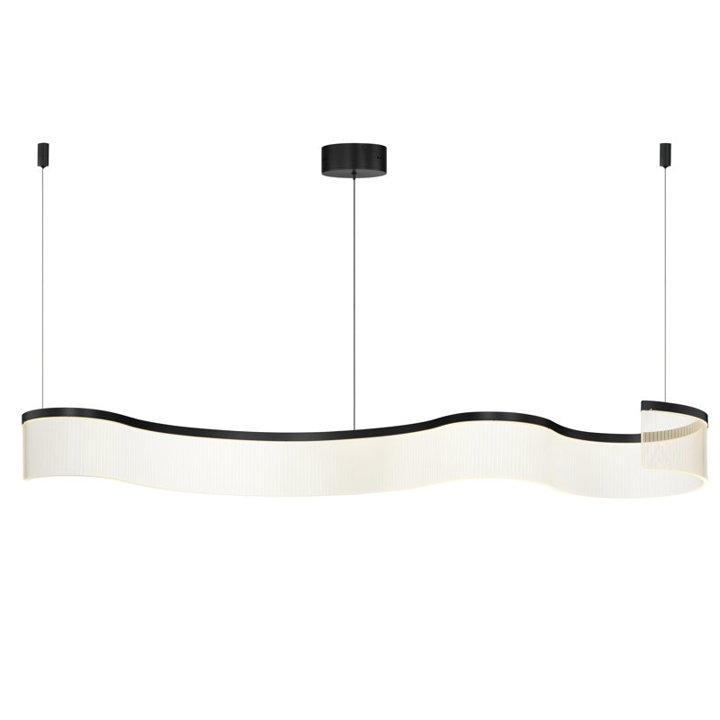 Aliha 1 - Light Matte Black LED Novelty Pendant