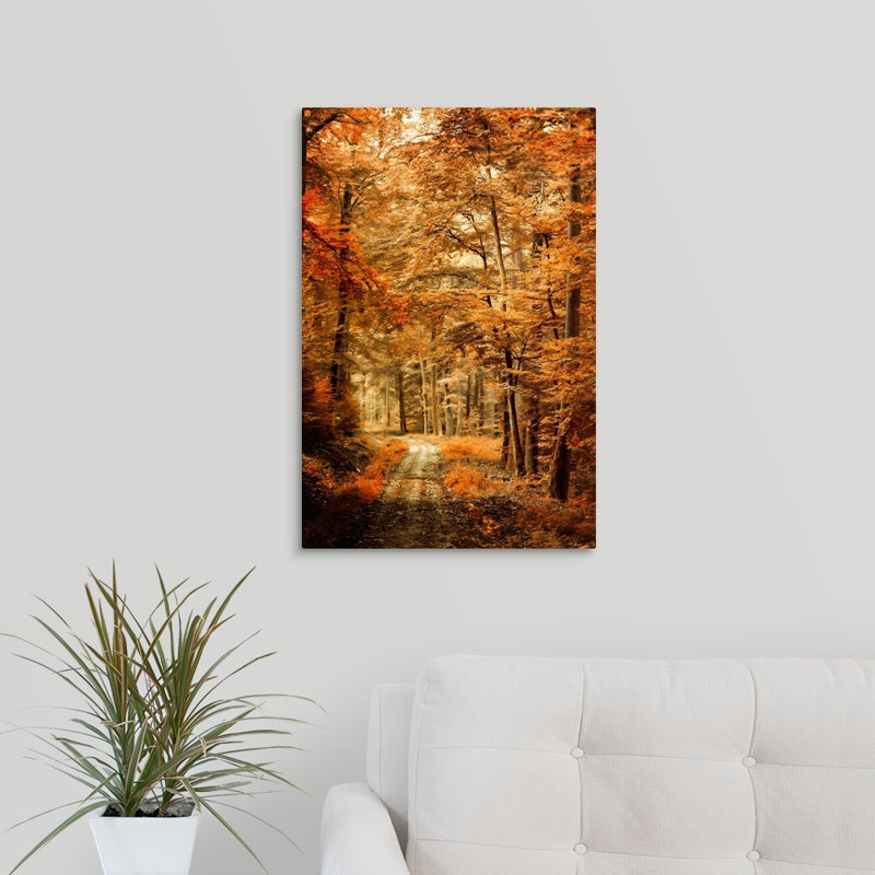 «Autumn Secret», reproduction de photo sur toile, H 24 po x l 16 po x P 1,5 po