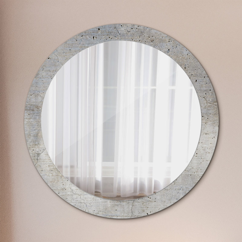 Huldar Glass Flat Wall Mirror