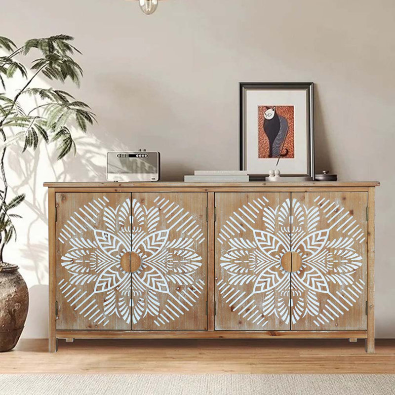 Armoire d'appoint avec 4 portes