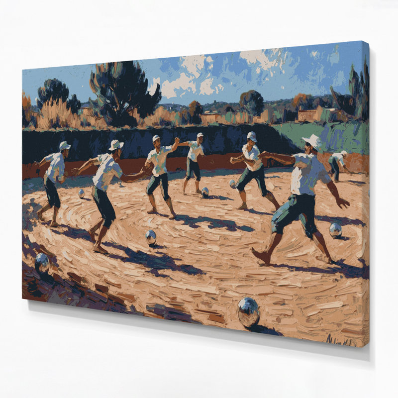 Art mural sur toile beige Sports Sports, H 24 po x l 36 po