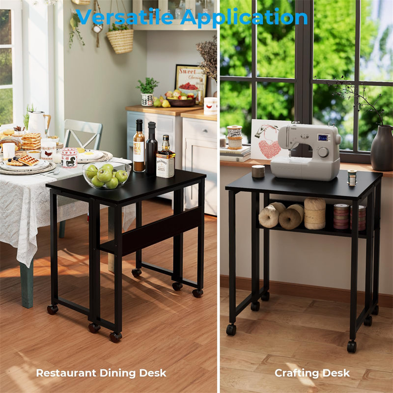 Metal Base Computer Desk