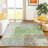 Machine Washable Indoor/Outdoor Chantille ACN2341 Abstract Rug-138635790