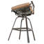 Tabouret de bar 31 po avec coussin Edrea